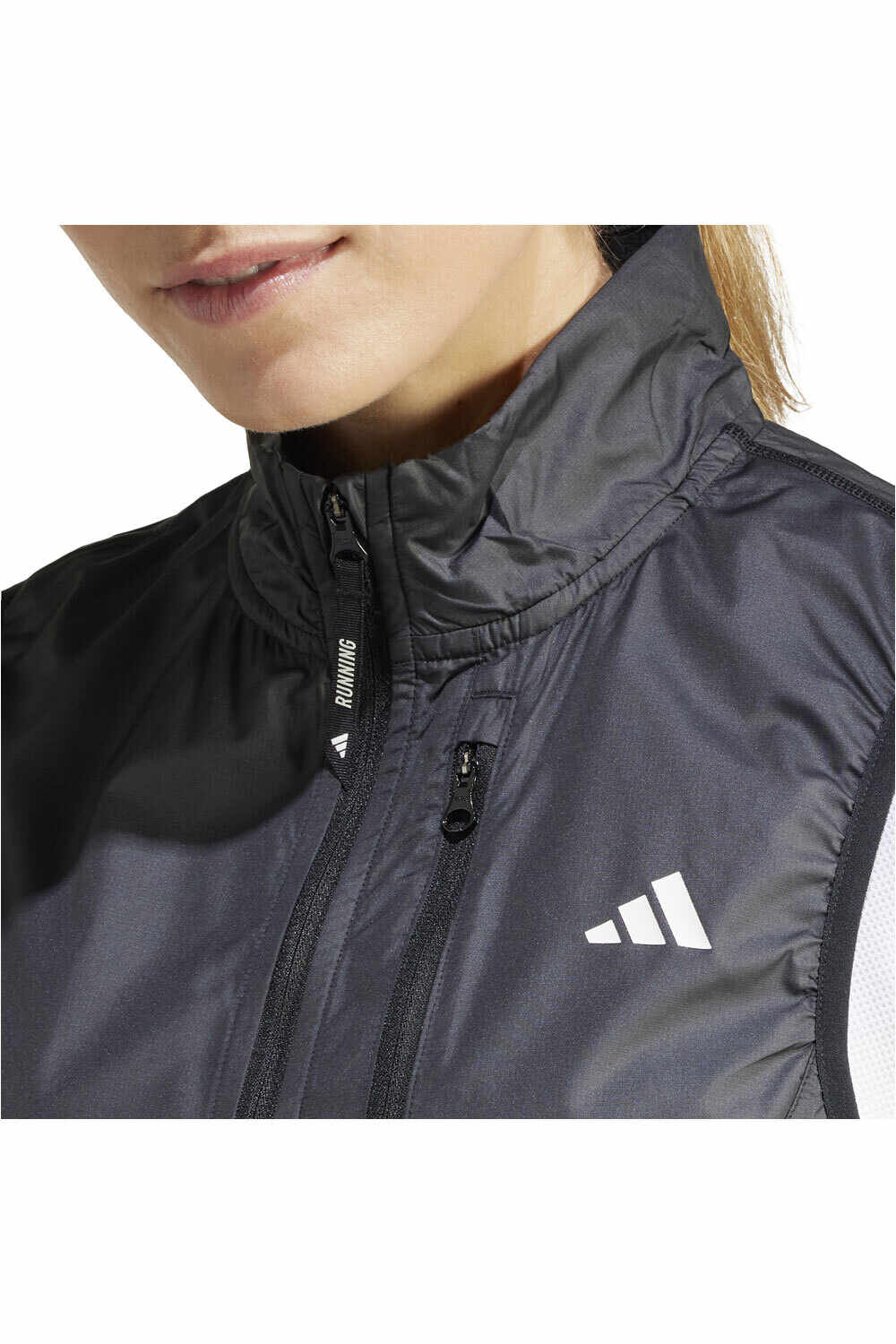 adidas CHAQUETA RUNNING MUJER OTR B VEST vista detalle