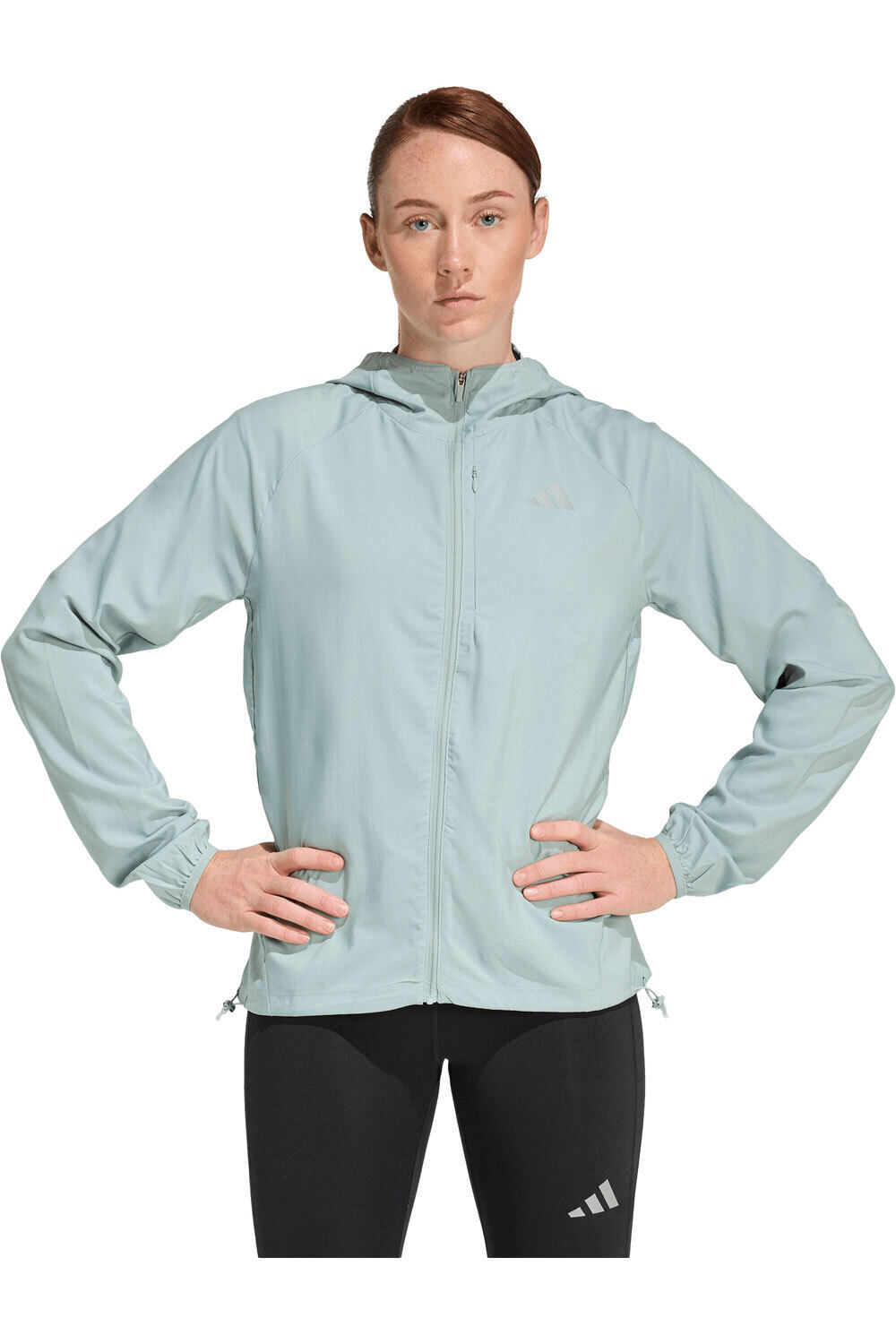 adidas CHAQUETA RUNNING MUJER Run Ess JKT W vista frontal