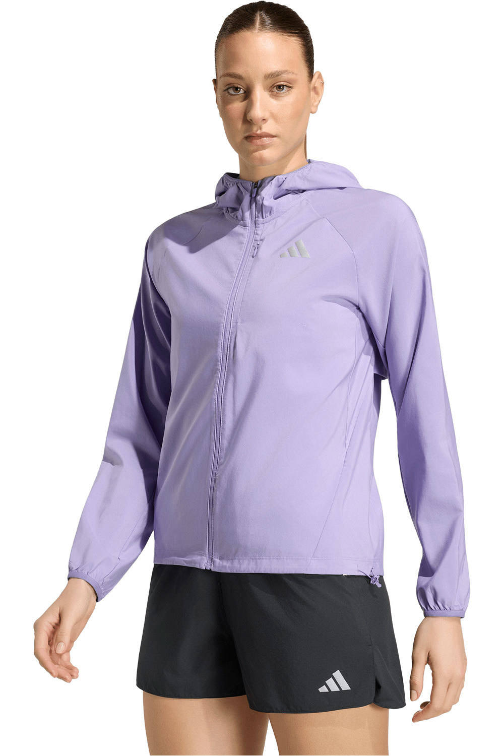 adidas CHAQUETA RUNNING MUJER Run Ess JKT W vista frontal