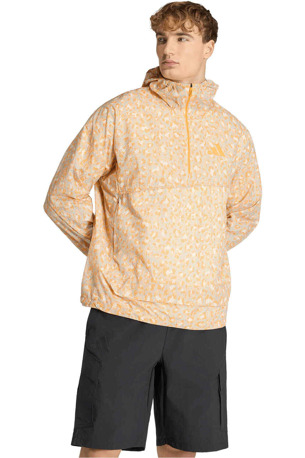 adidas chaqueta softshell hombre XPL WIND AOP vista frontal