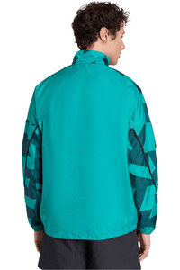 adidas CHAQUETA TRAIL RUNNING HOMBRE TERREX MULTI PRINTED WIND vista trasera