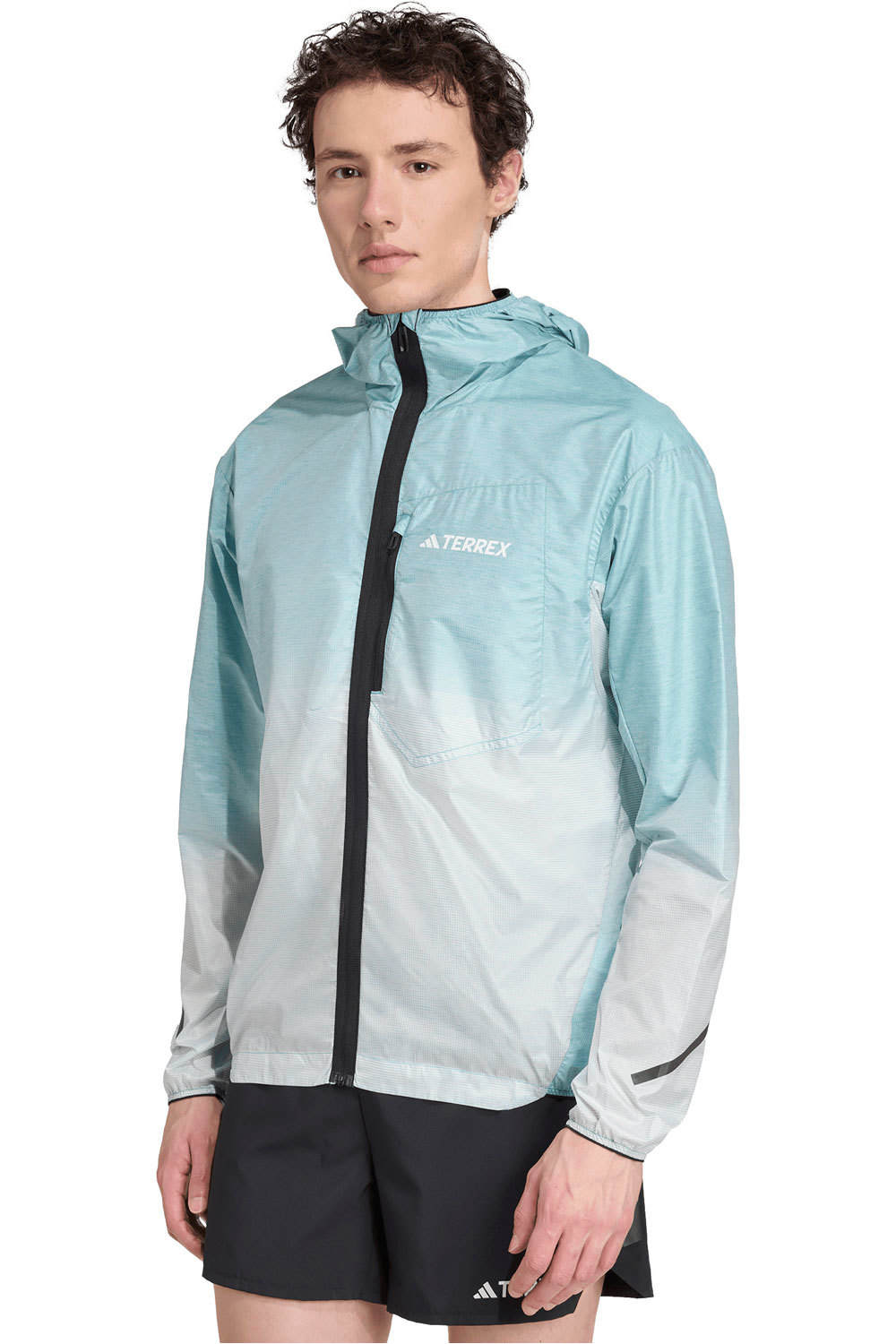 adidas CHAQUETA TRAIL RUNNING HOMBRE XPR LIGHT WW vista frontal