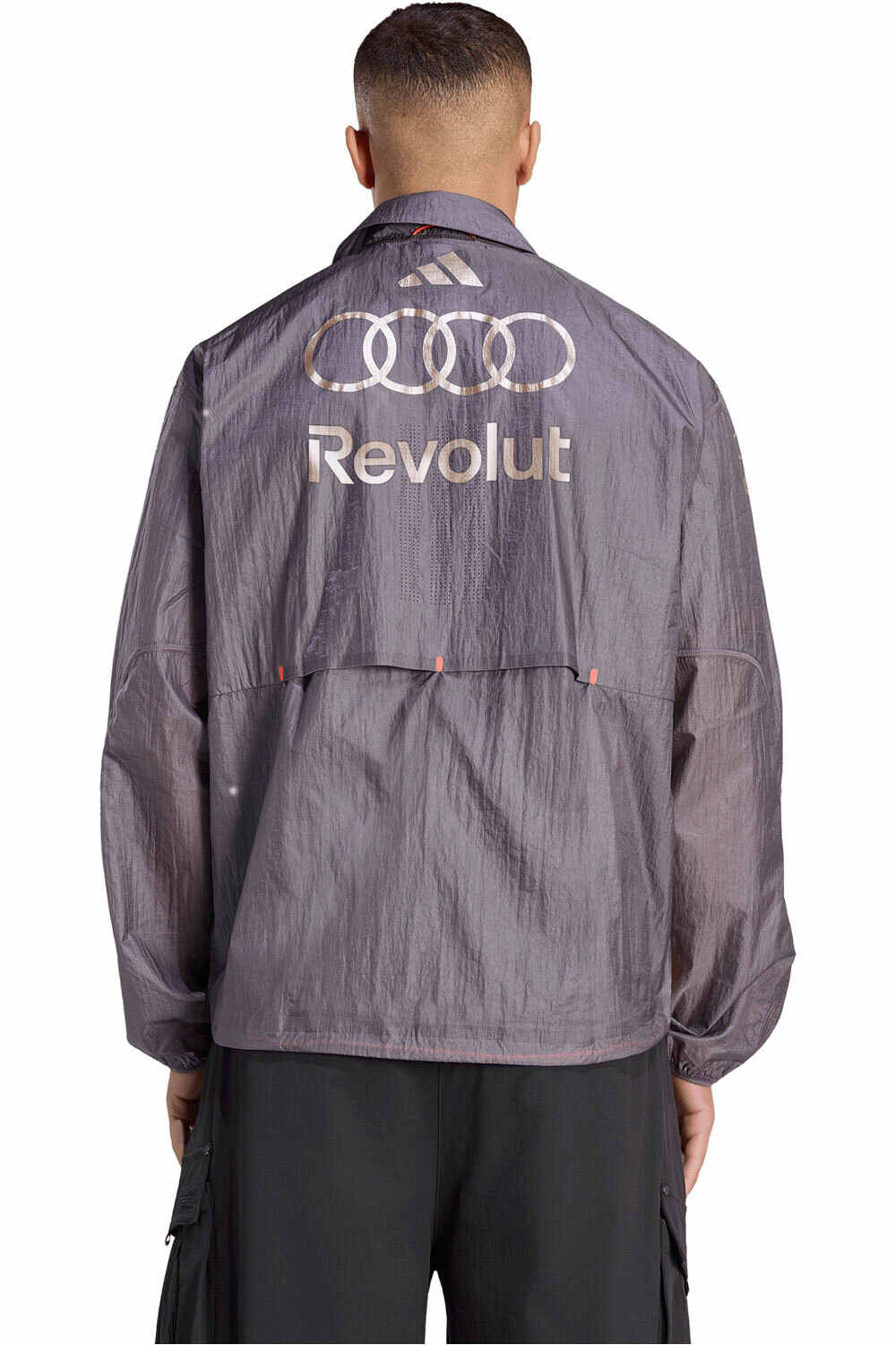 adidas chaquetas hombre AUDI F1 TEAM DRIVER PADDOCK vista trasera