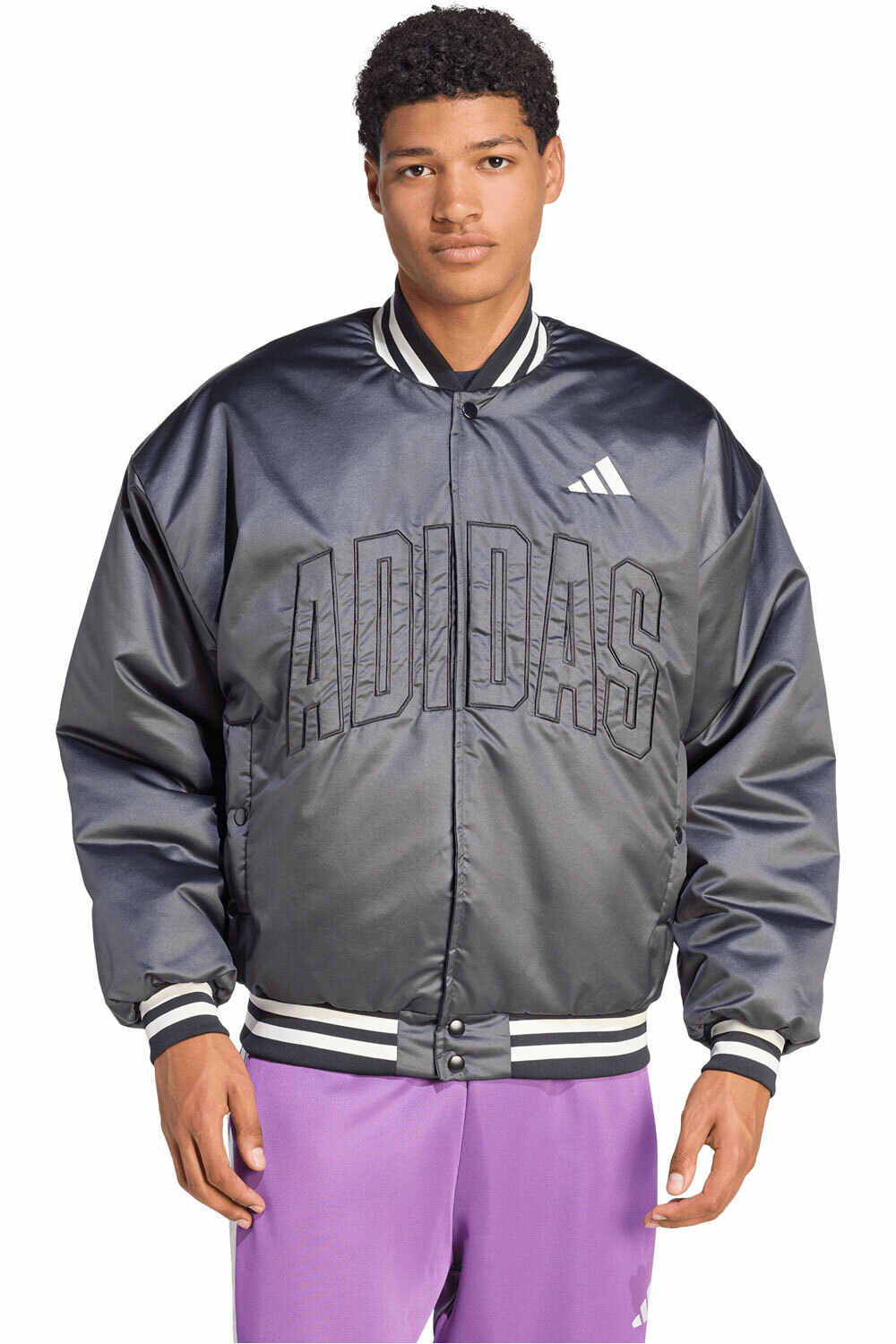 adidas chaquetas hombre BMBER STADIUM vista frontal