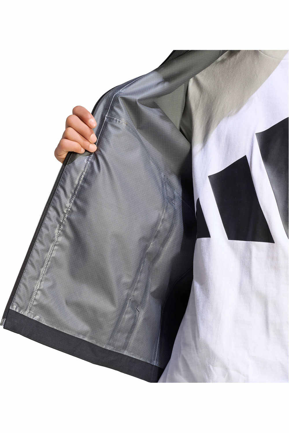 adidas chaquetas hombre M ESS RAIN JKT vista detalle