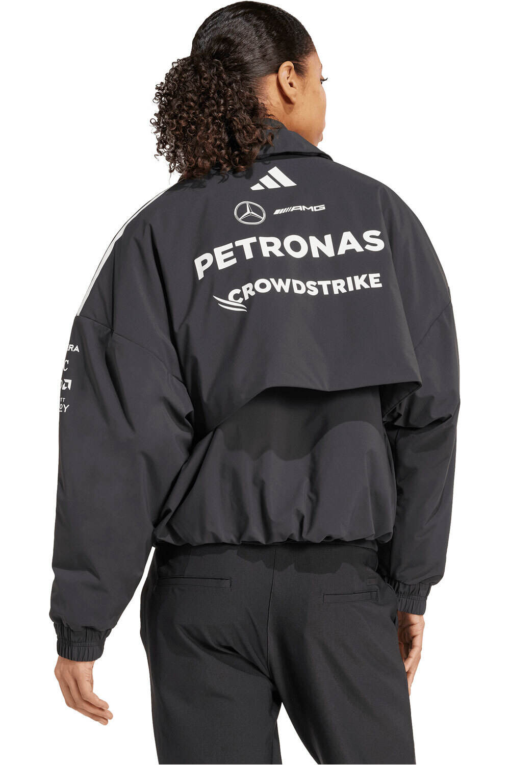 adidas chaquetas hombre MERCEDES F1 vista trasera