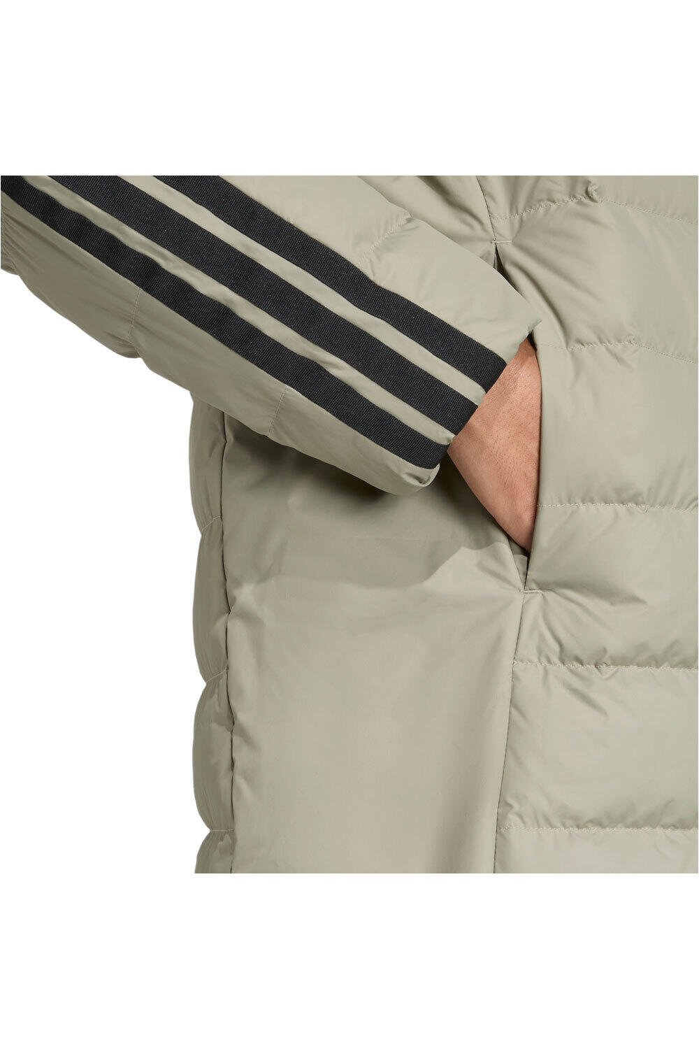 adidas chaquetas hombre Parka plumn capucha Ess CLIMAWARM 3S vista detalle
