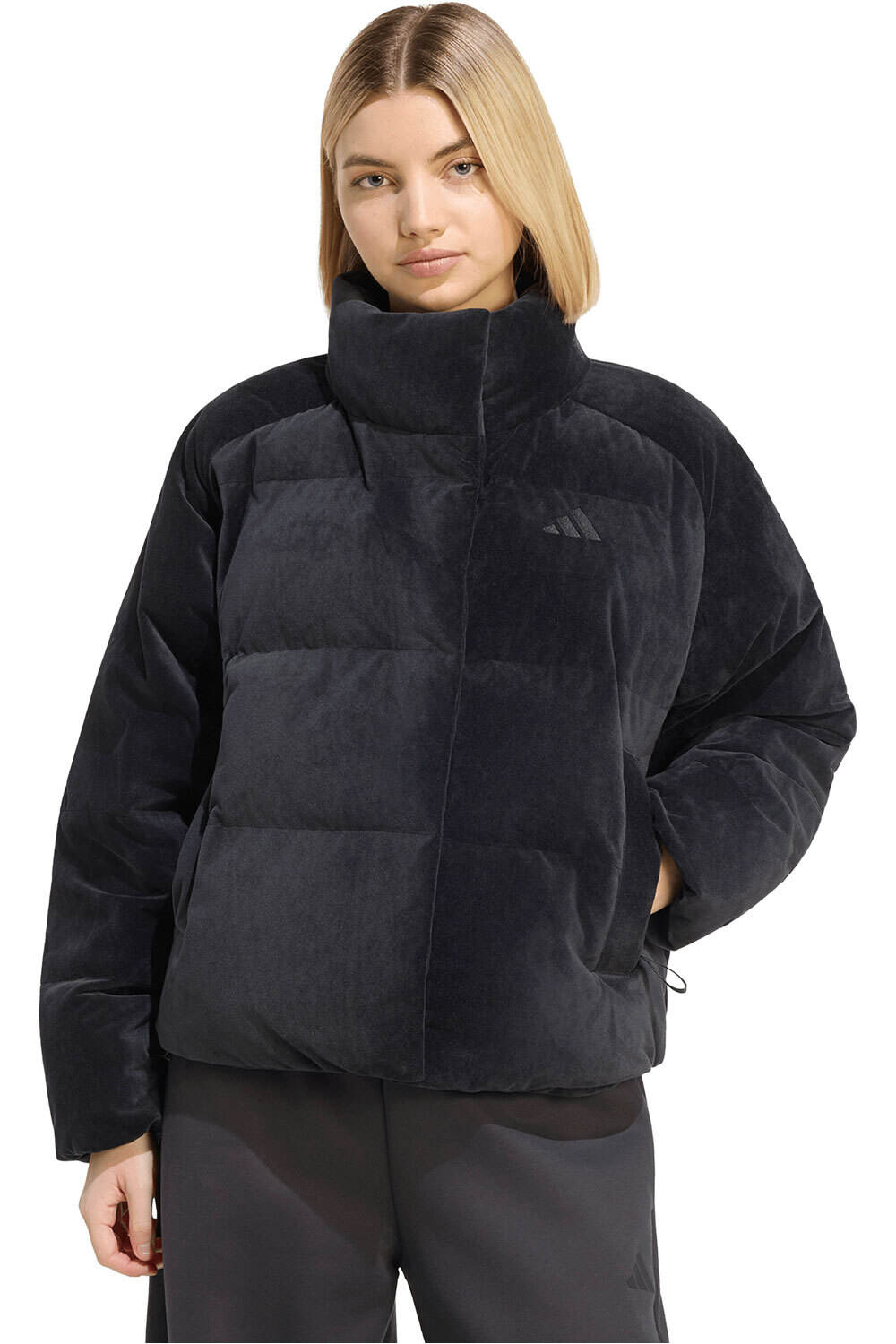 adidas chaquetas mujer ANORAK PLUMN HELIONIC vista frontal