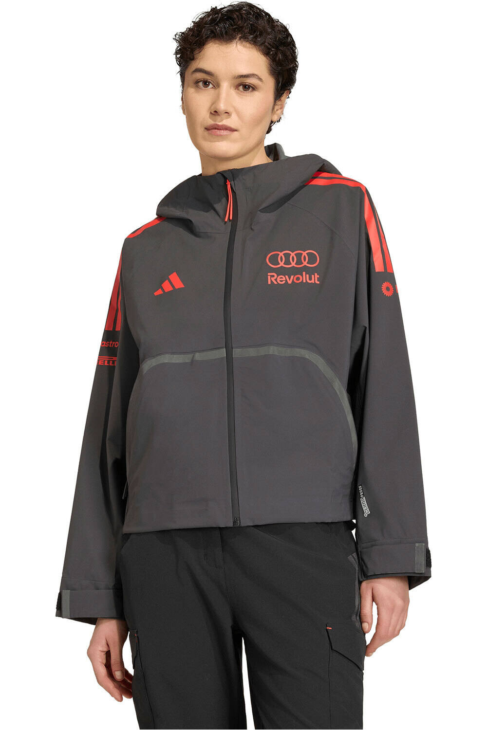 adidas chaquetas mujer AUDI F1 TEAM MECHANICS vista frontal