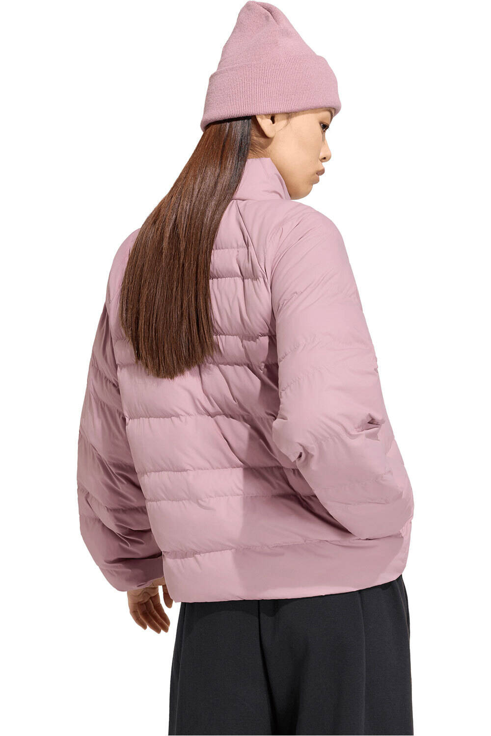 adidas chaquetas mujer CHAQUETA AISLANTE PLEGABLE ESSENTIALS vista trasera