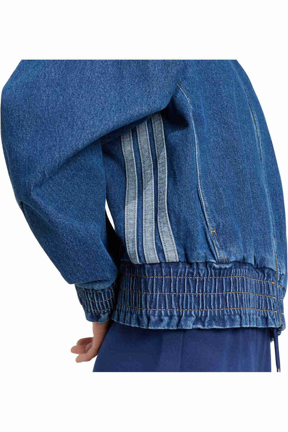 adidas chaquetas mujer Chaqueta Stadium Washed Denim 03