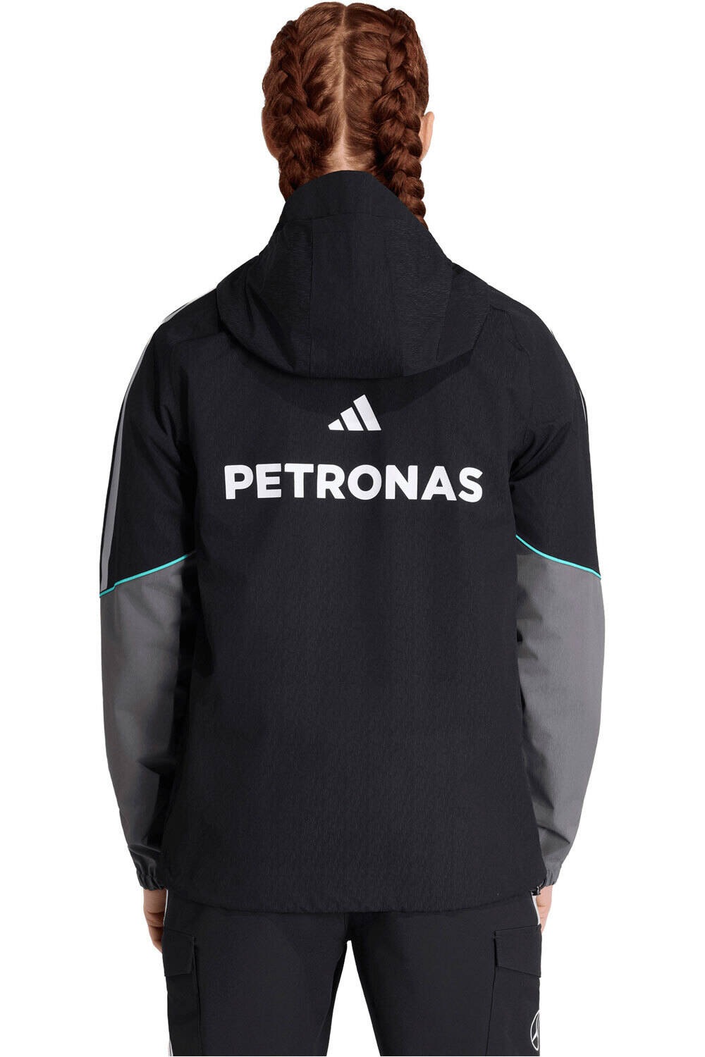 adidas chaquetas mujer MERCEDES-AMG PETRONAS F1TEAM vista trasera