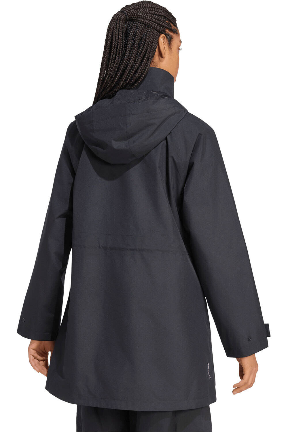 adidas chaquetas mujer PARKA CITY RAIN vista trasera