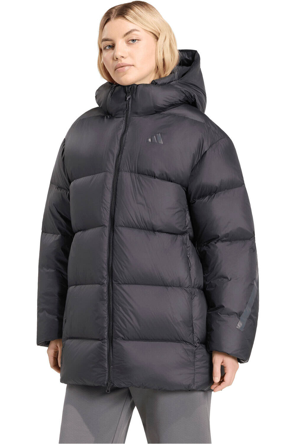 adidas chaquetas mujer PARKA PLUMN Z.N.E. PUFFER vista frontal