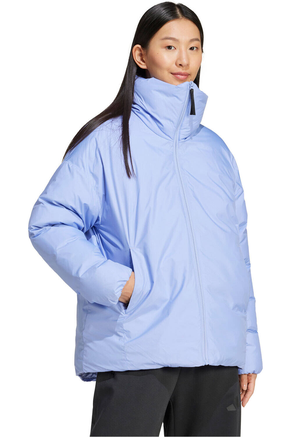 adidas chaquetas mujer WTRAVEER DOWN J vista frontal