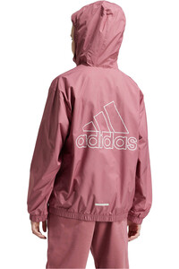adidas chaquetas niña J UTILITY JKT vista trasera