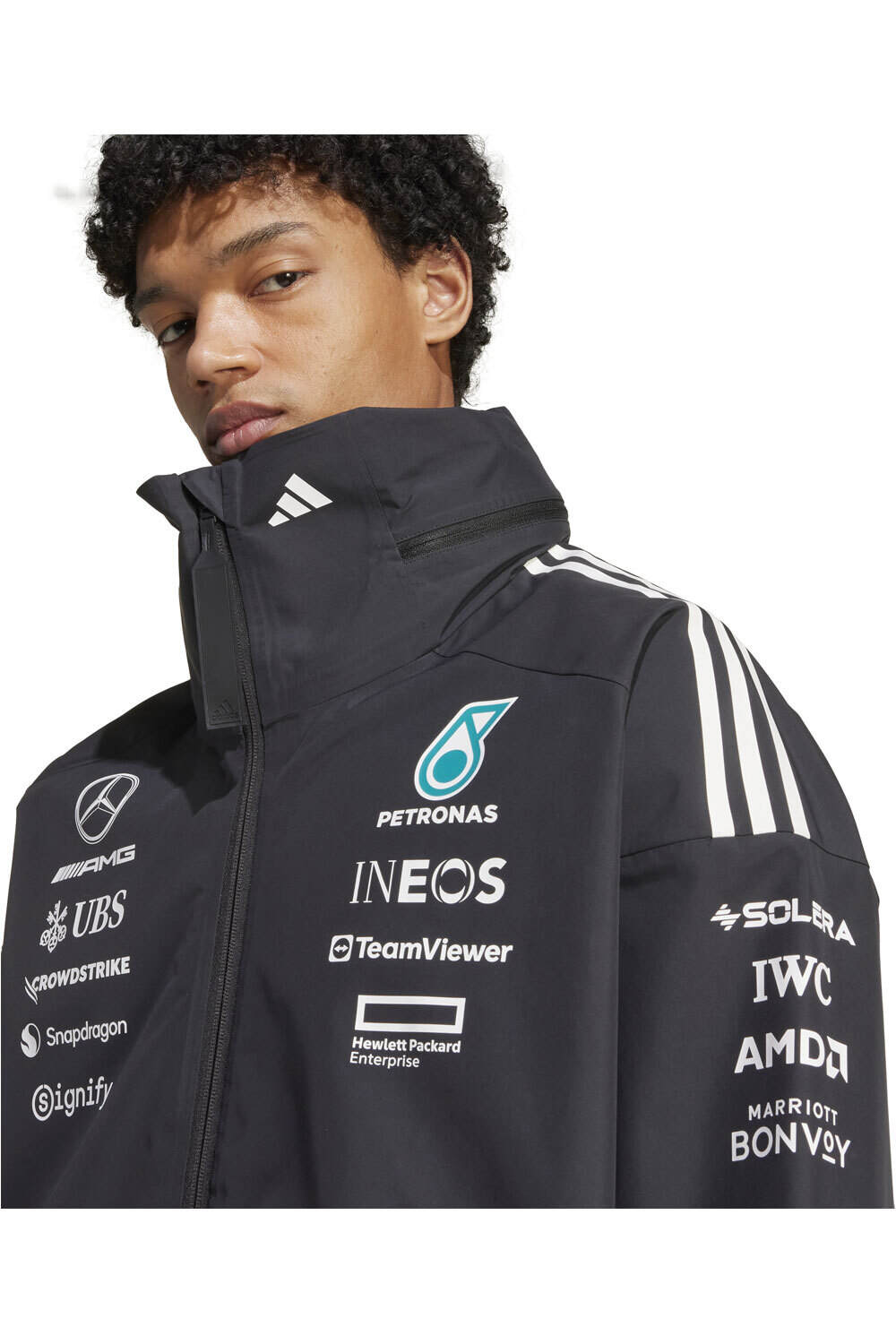 adidas chubasquero hombre MERCEDES F1 TEAM MYSHELTER 03