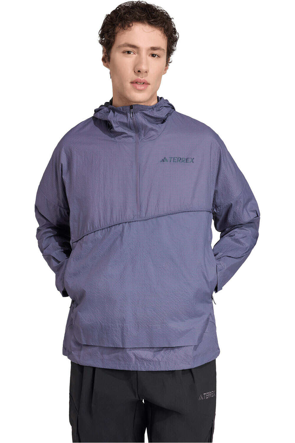 adidas chubasquero hombre TERREX XPLORIC WIND ANORAK vista frontal
