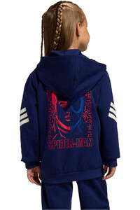 adidas chubasquero junior niño ADIDAS MARVEL SPIDER-MAN vista trasera