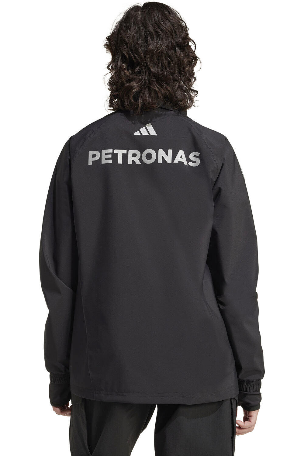 adidas chubasquero mujer MERCEDES AMG PETRONAS F1 MECHANICS vista trasera