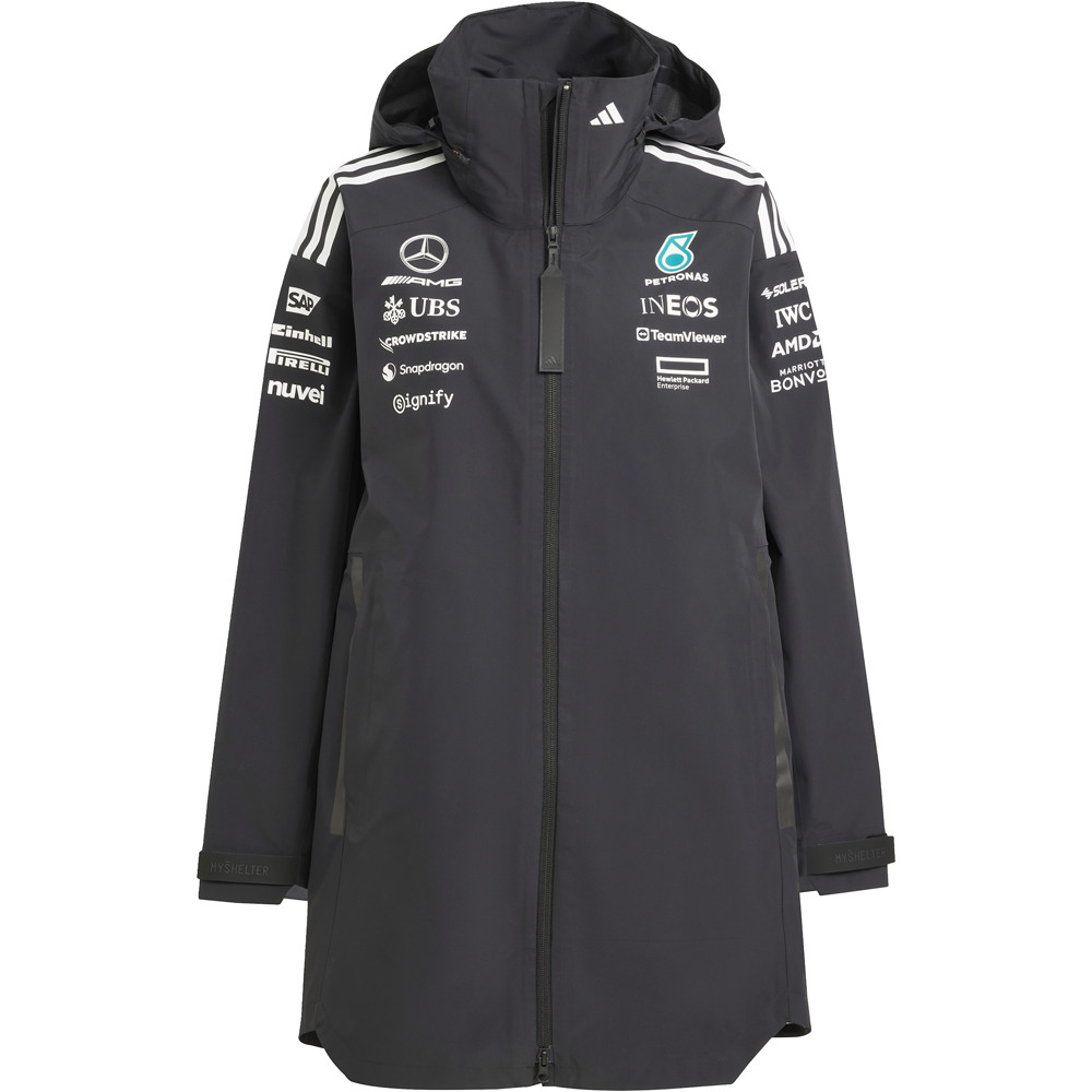adidas chubasquero mujer MERCEDES F1 TEAM MYSHELTER 06