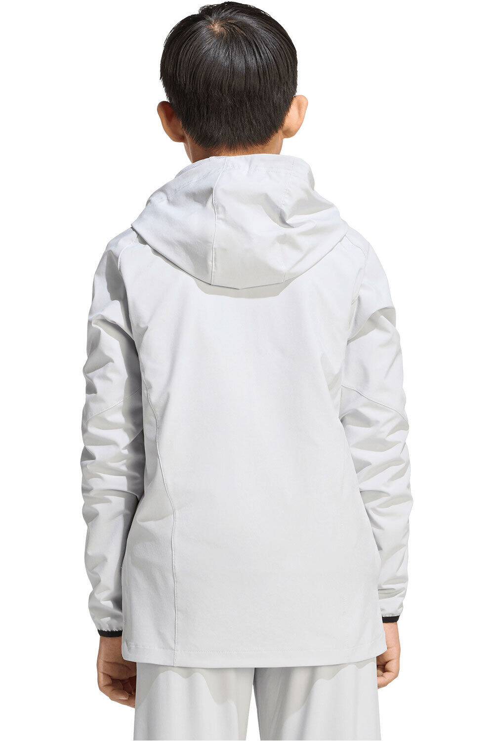 adidas chubasquero niño Cortavientos Tiro Travel vista trasera