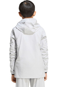 adidas chubasquero niño Cortavientos Tiro Travel vista trasera