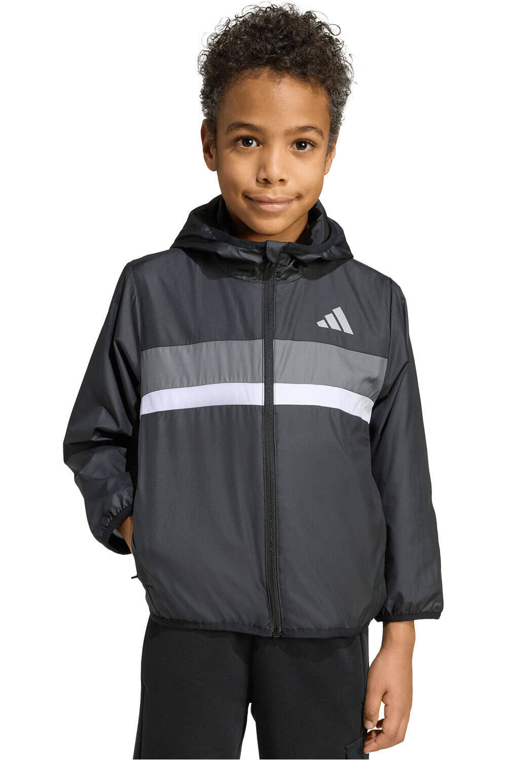 adidas chubasquero niño TIBERIO vista frontal