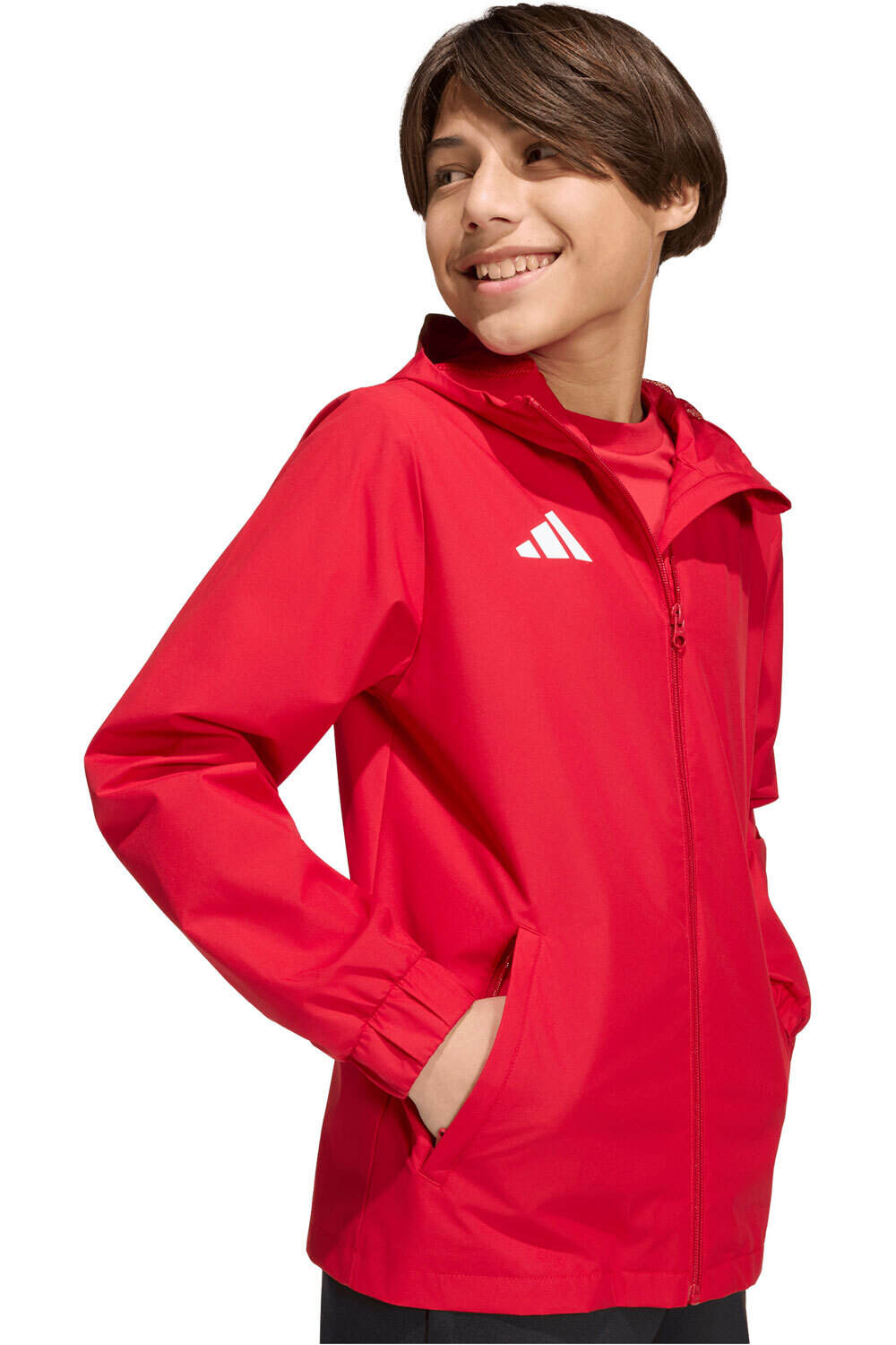 adidas chubasquero y chaquetones entrenamiento fútbol niño ENTRADA 26 ALL WEATHER vista detalle