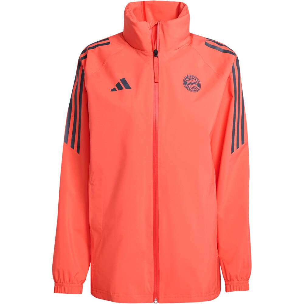 adidas chubasqueros y chaquetones entrenamiento fútbol B.MUNICH 26 RAIN JKTW 05