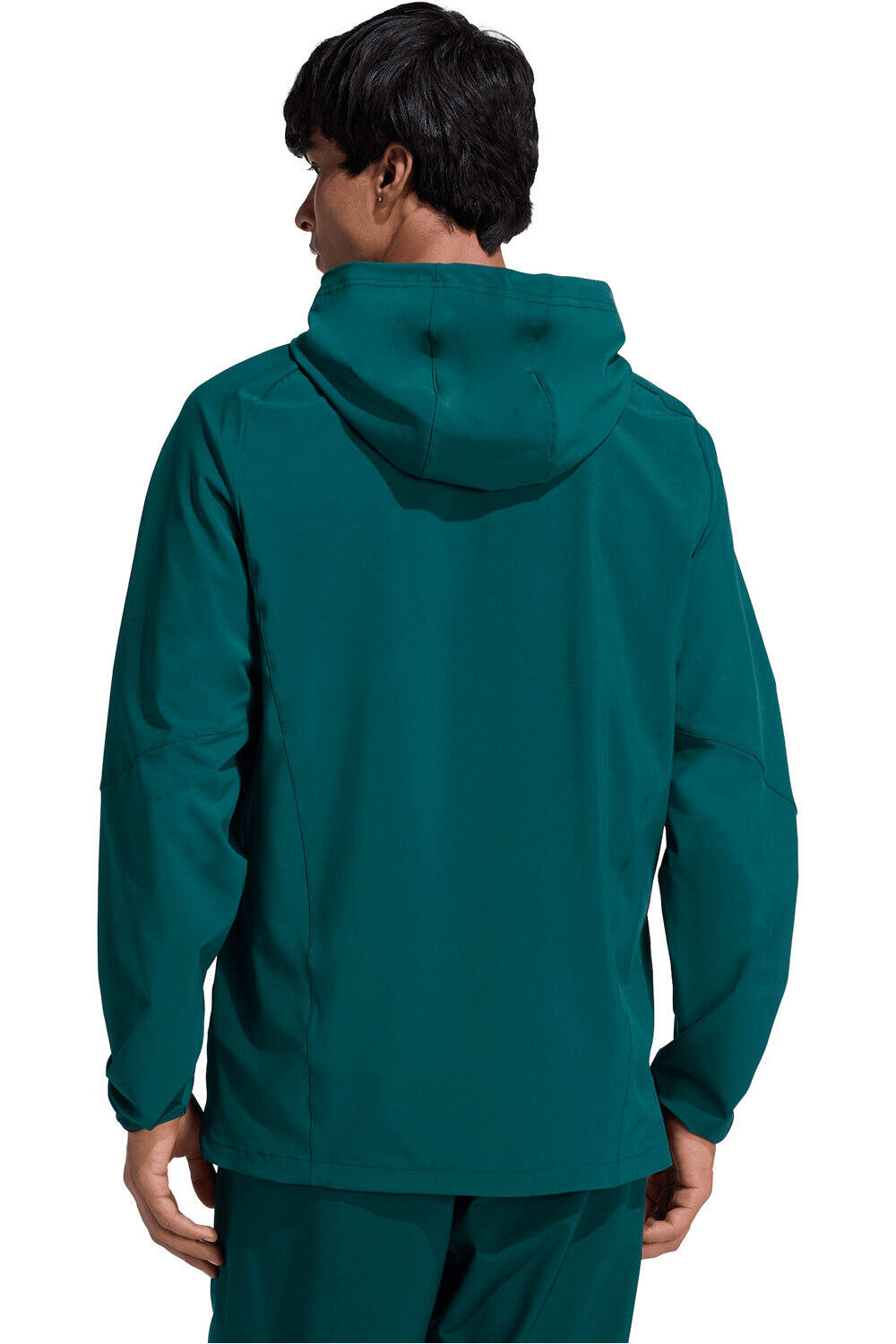 adidas chubasqueros y chaquetones entrenamiento fútbol CORTAVIENTOS MXICO TIRO TRAVEL vista trasera