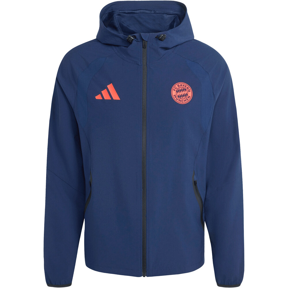 adidas chubasqueros y chaquetones entrenamiento fútbol FC BAYERN DE MUNICH TIRO TRAVEL 03