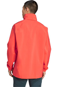 adidas chubasqueros y chaquetones entrenamiento fútbol FC BAYERN TIRO24 RAIN vista trasera