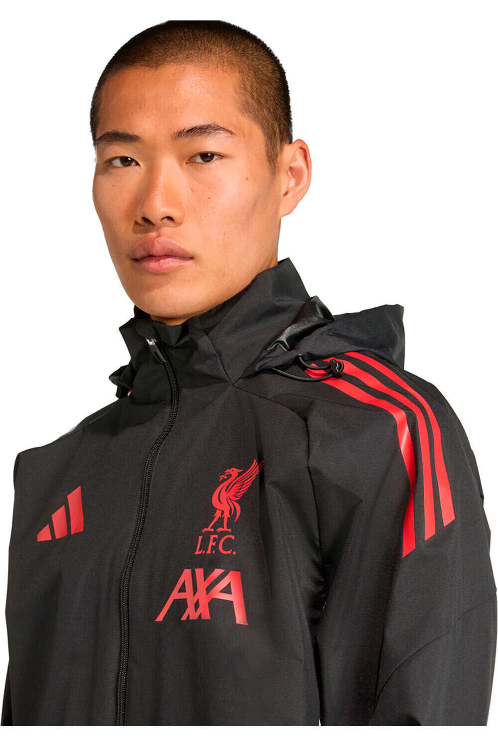 adidas chubasqueros y chaquetones entrenamiento fútbol LIVERPOOL FC TIRO 25 COMPETITION vista detalle