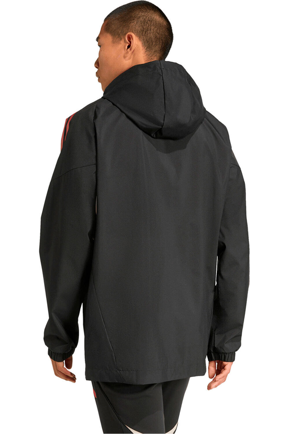 adidas chubasqueros y chaquetones entrenamiento fútbol LIVERPOOL FC TIRO 25 COMPETITION vista trasera