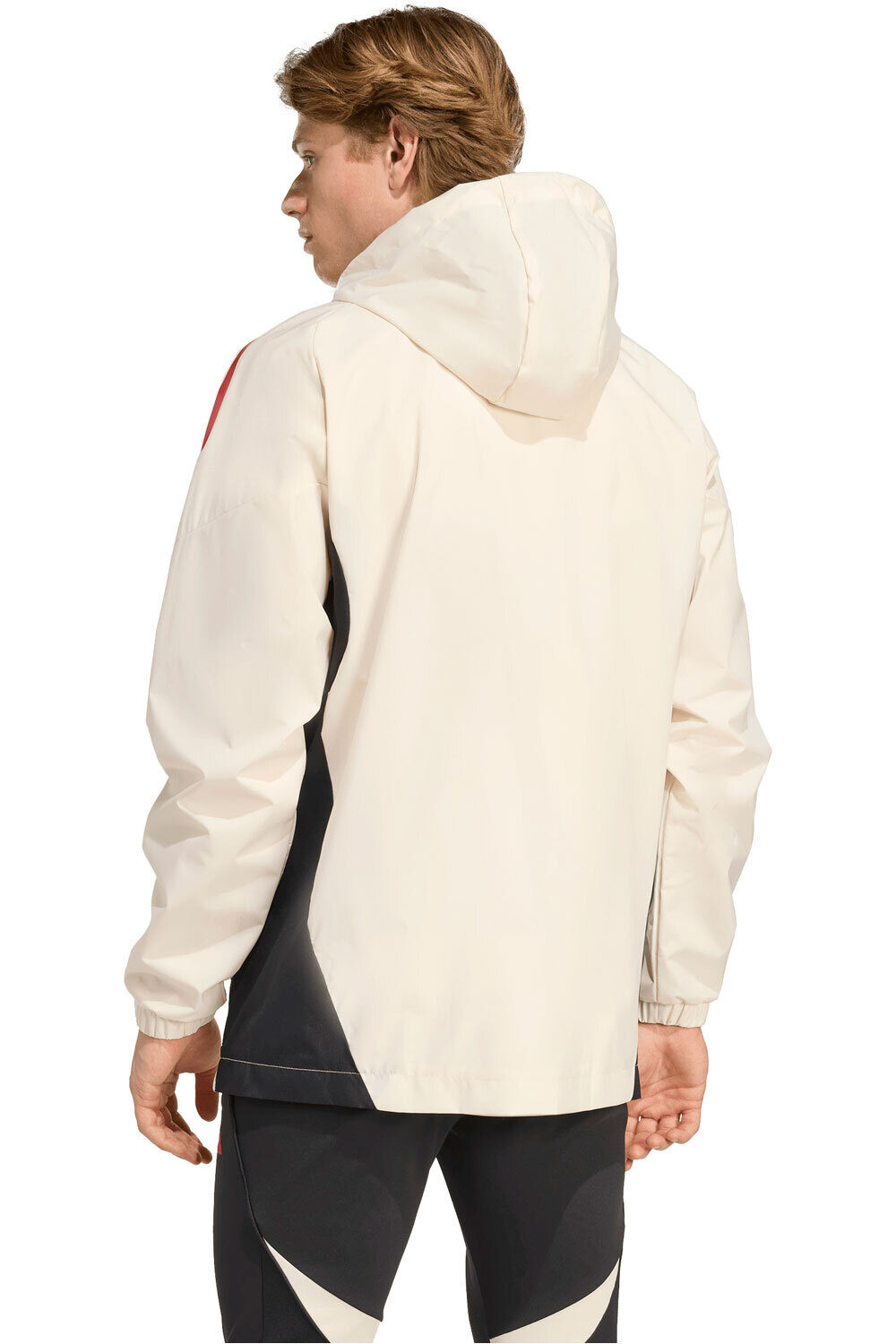 adidas chubasqueros y chaquetones entrenamiento fútbol LIVERPOOL FC TIRO 25 COMPETITION vista trasera