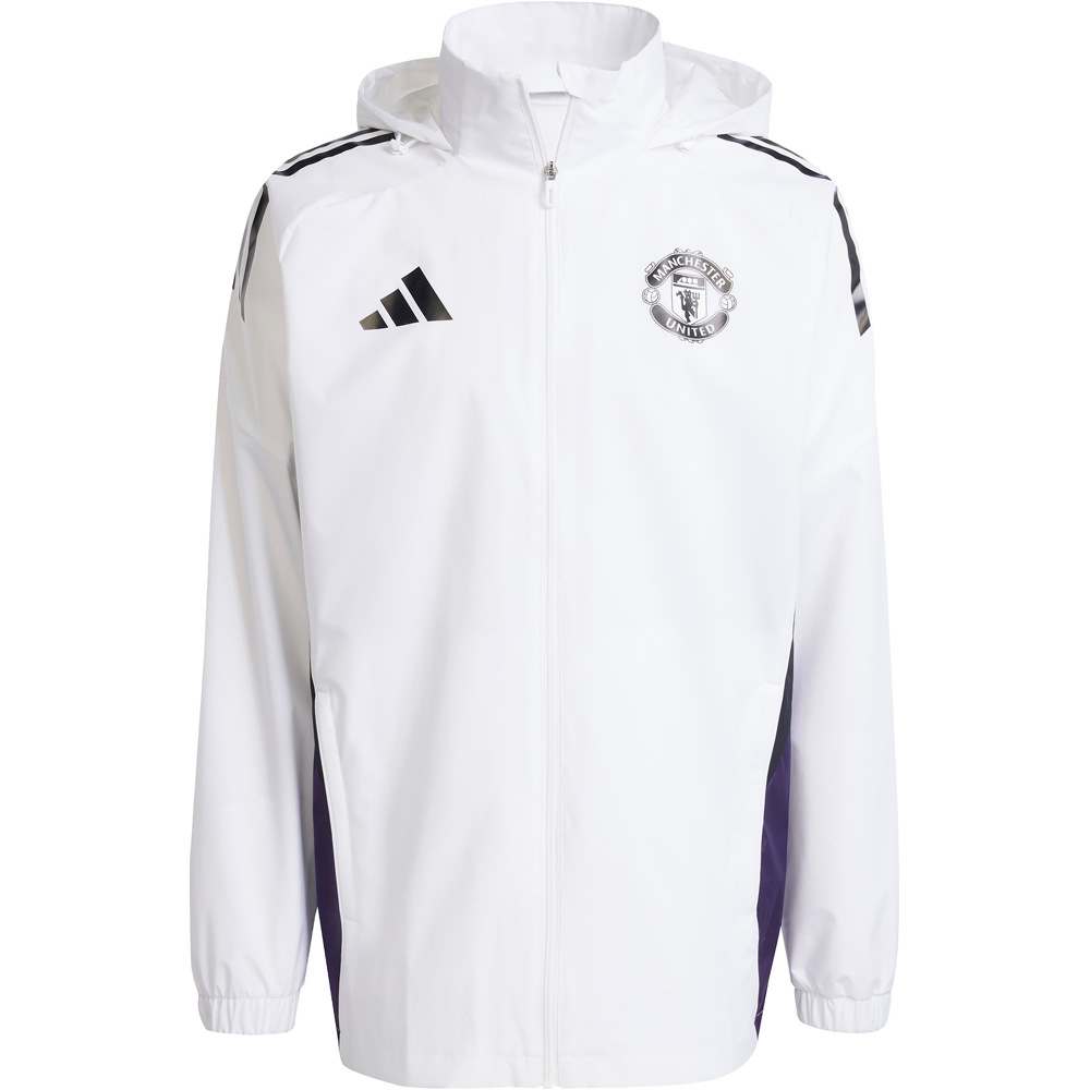 adidas chubasqueros y chaquetones entrenamiento fútbol MANCHESTER UNITED TIRO 25 COMPETITION 05