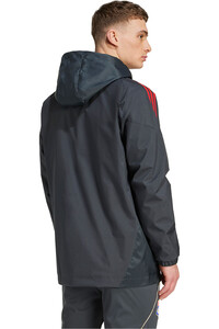 adidas chubasqueros y chaquetones entrenamiento fútbol O.LYON 26 AW JKT vista trasera