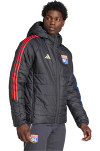 adidas chubasqueros y chaquetones entrenamiento fútbol O.LYON 26 WINTJKT vista detalle