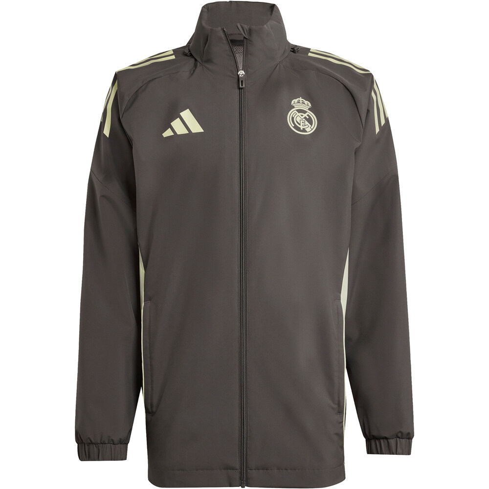 adidas chubasqueros y chaquetones entrenamiento fútbol REAL MADRID 25/26 TIRO25 COMPETITION 05