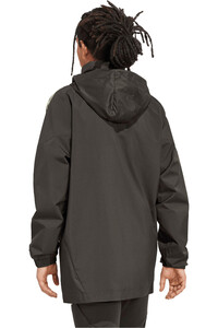 adidas chubasqueros y chaquetones entrenamiento fútbol REAL MADRID 25/26 TIRO25 COMPETITION vista trasera