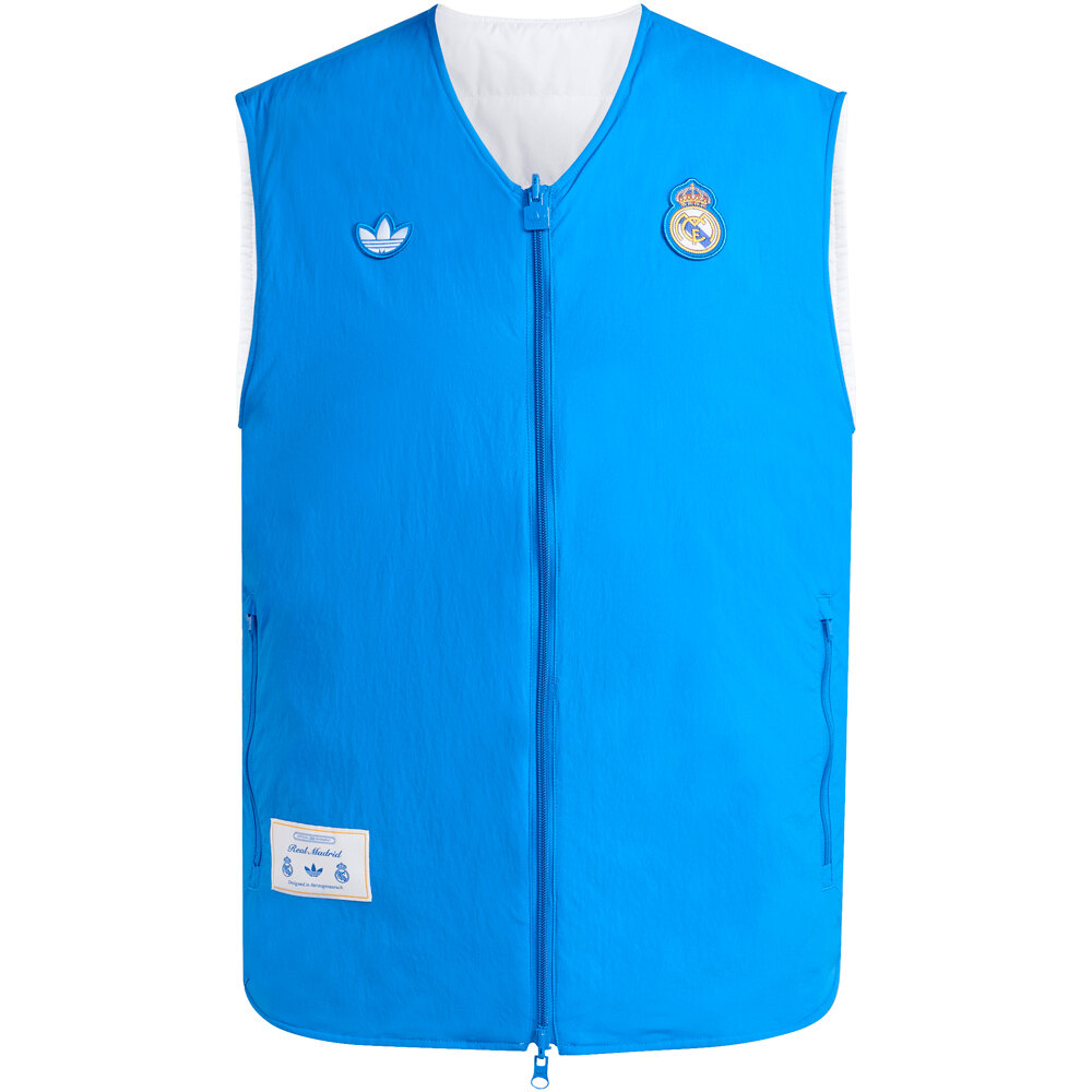 adidas chubasqueros y chaquetones entrenamiento fútbol REAL MADRID TERRACE ICONS vista detalle