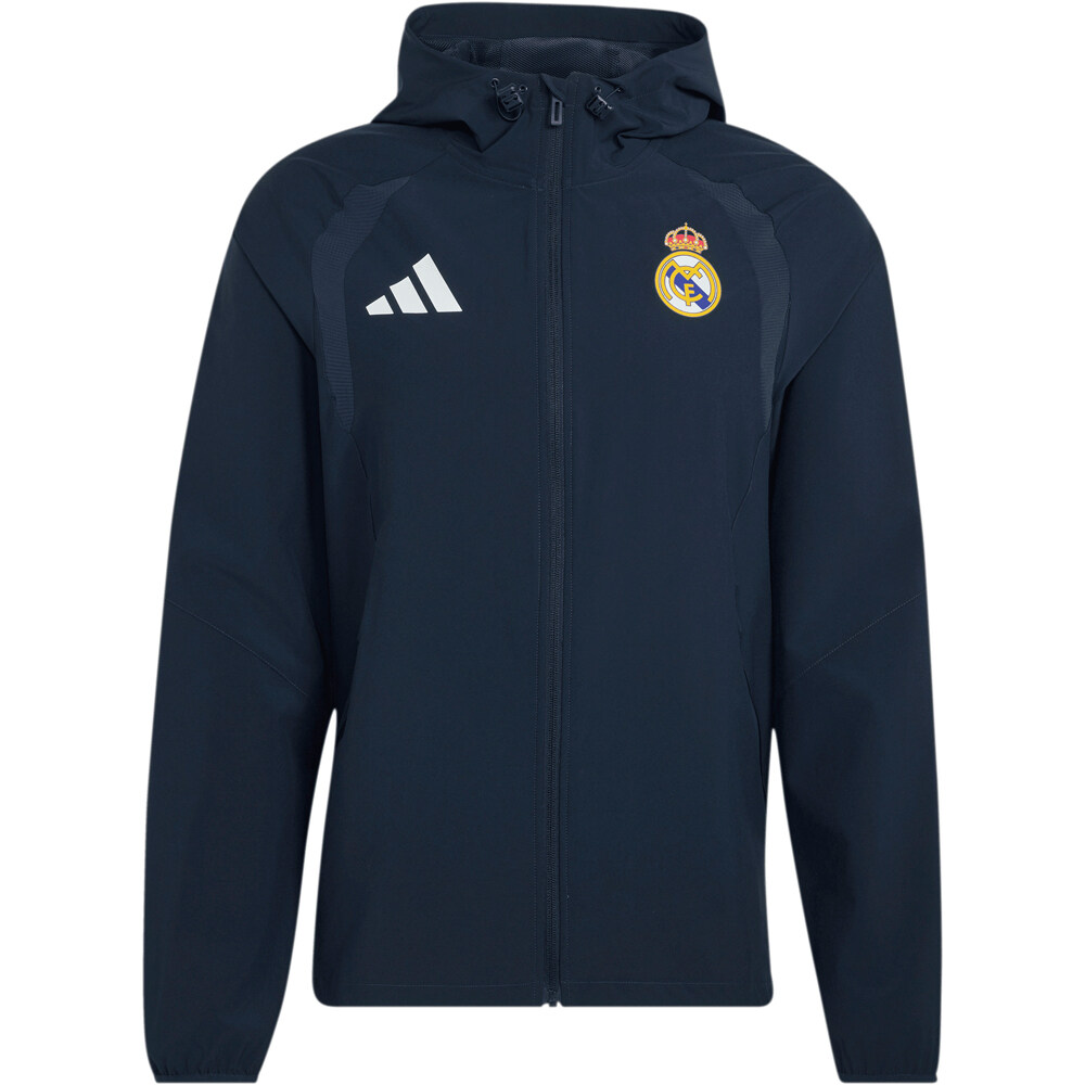 adidas chubasqueros y chaquetones entrenamiento fútbol REAL MADRID TIRO TRAVEL 04