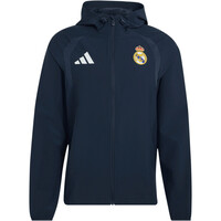 adidas chubasqueros y chaquetones entrenamiento fútbol REAL MADRID TIRO TRAVEL 04