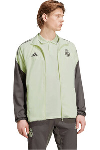 adidas chubasqueros y chaquetones entrenamiento fútbol REAL MADRID TIRO25 COMPETITION vista detalle