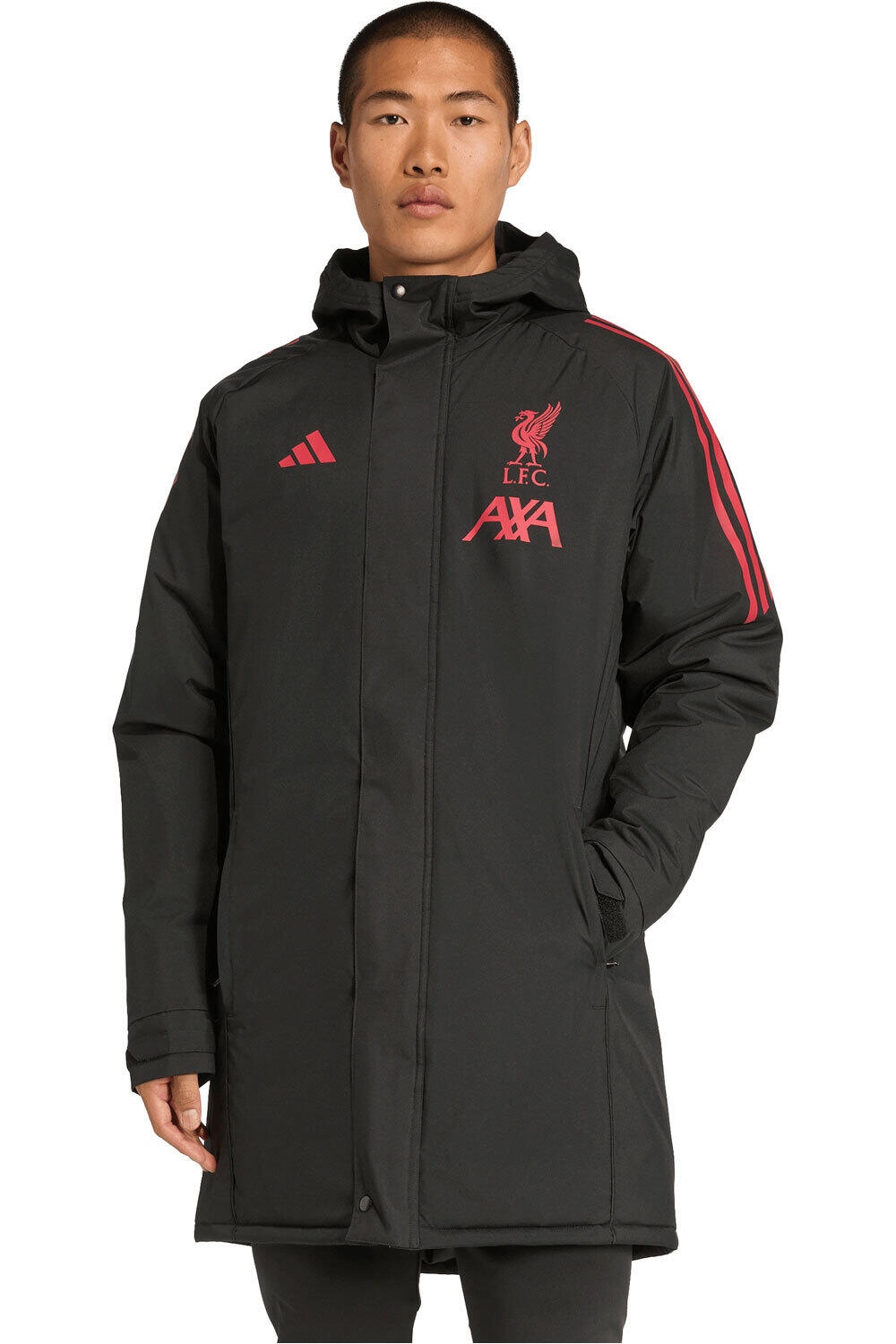 adidas chubasqueros y chaquetones entrenamiento fútbol TIRO 24 STADIUM vista frontal