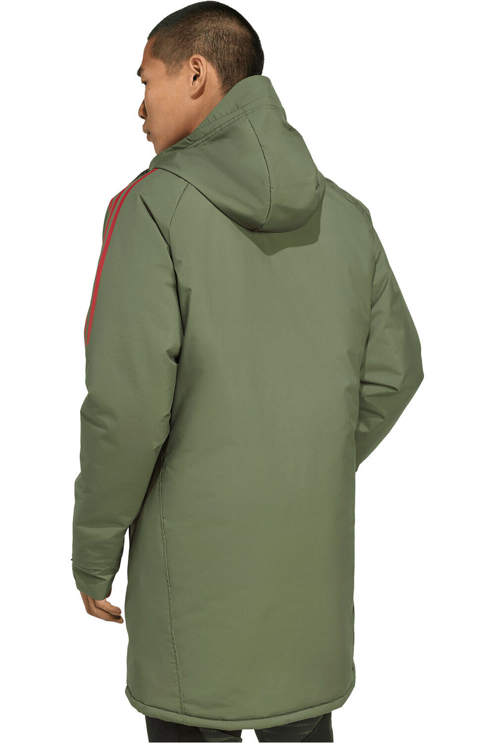 adidas chubasqueros y chaquetones entrenamiento fútbol TIRO 24 STADIUM vista trasera