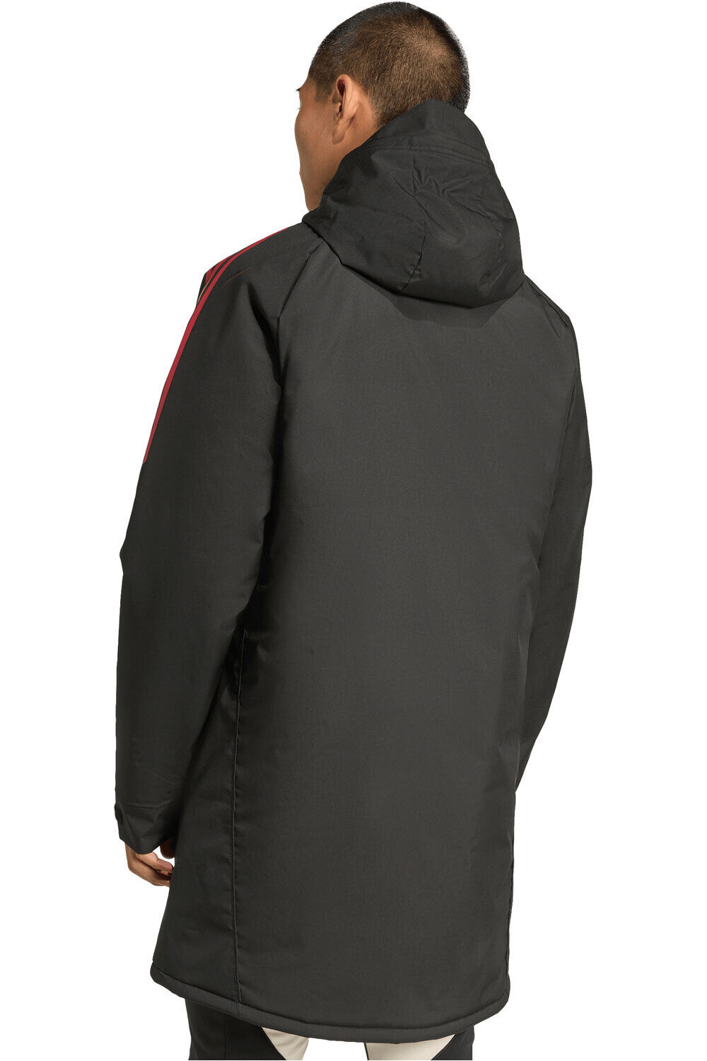 adidas chubasqueros y chaquetones entrenamiento fútbol TIRO 24 STADIUM vista trasera