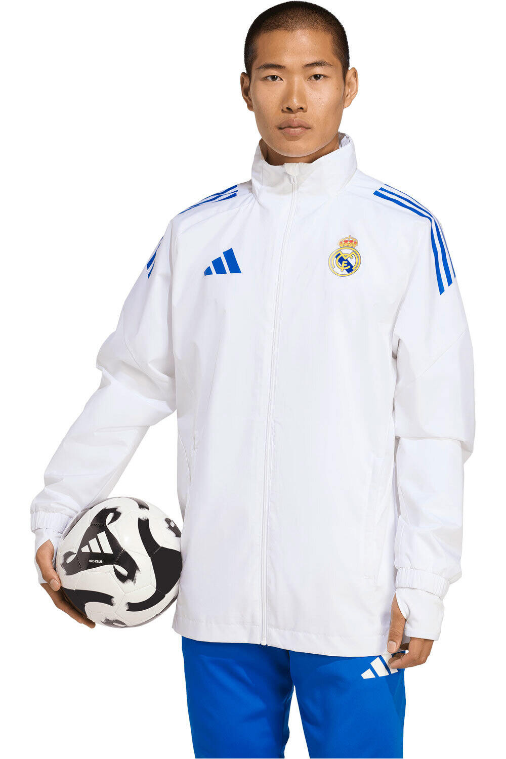 adidas chubasqueros y chaquetones entrenamiento fútbol TIRO 25 COMPETITION vista frontal