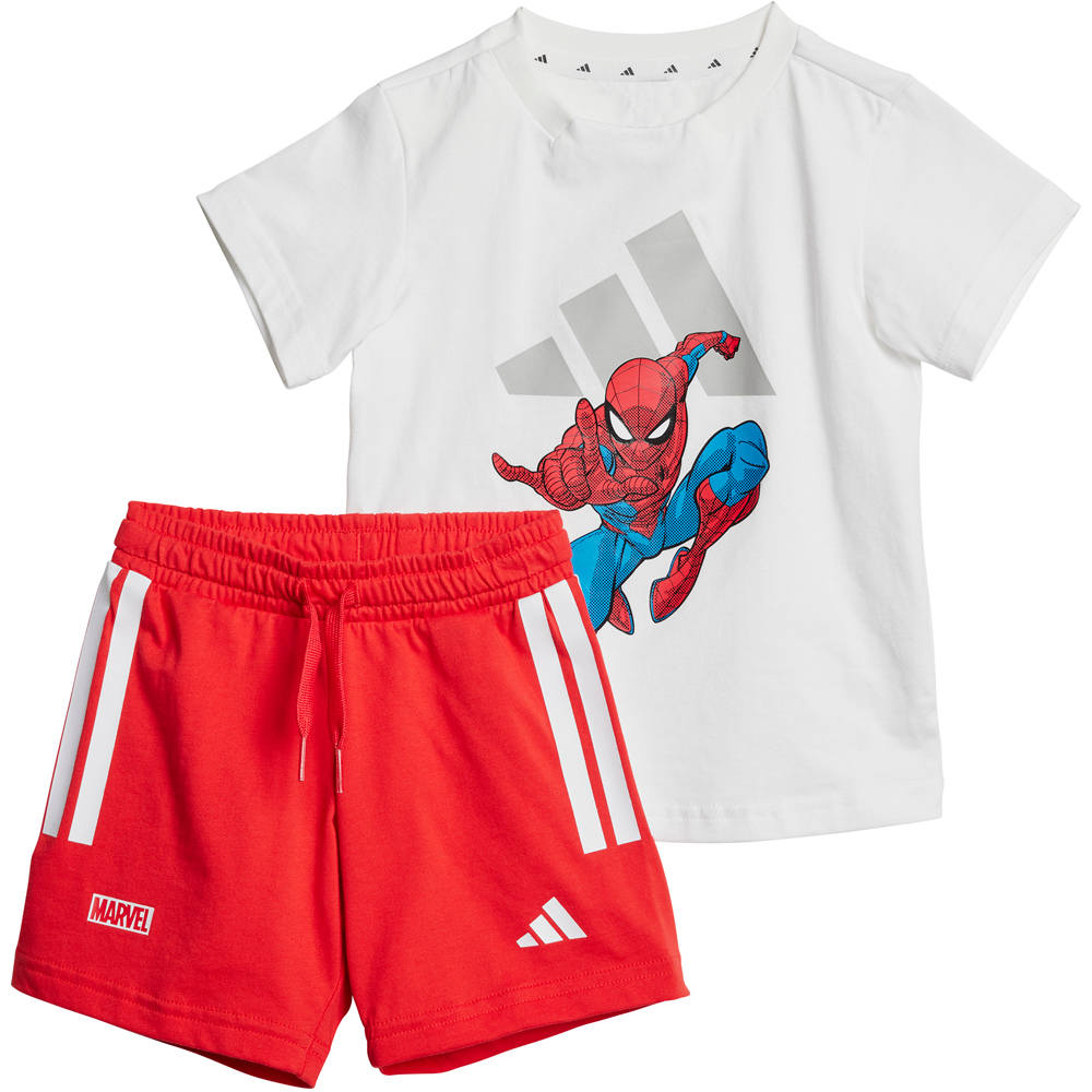 adidas conjunto bebé I MRVL SM T SET vista frontal